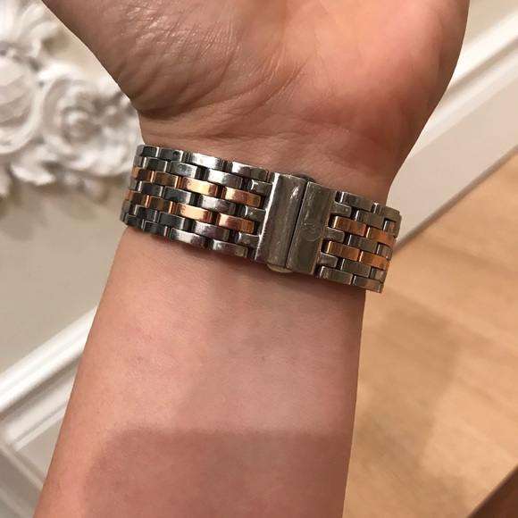 ?✅Michele Caber Diamond mother of pearl watch